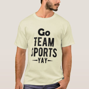 Diseño de camiseta Vamos Equipo Deportes Yay