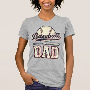 Diseño de camiseta vectorial de béisbol vintage pa