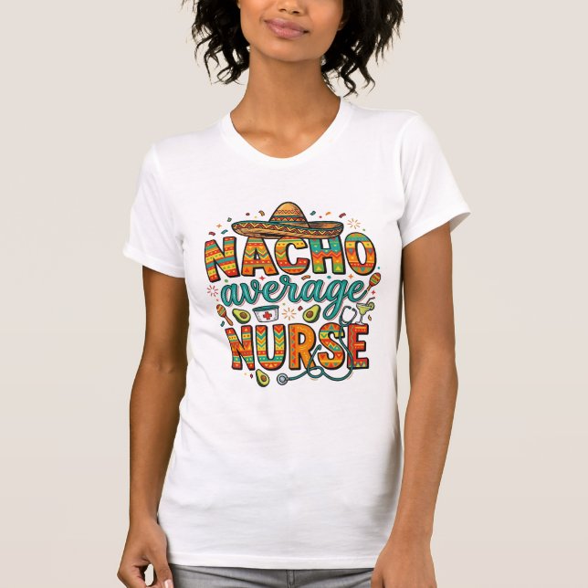 Diseño de camiseta vectorial fiesta de enfermera p (Anverso)