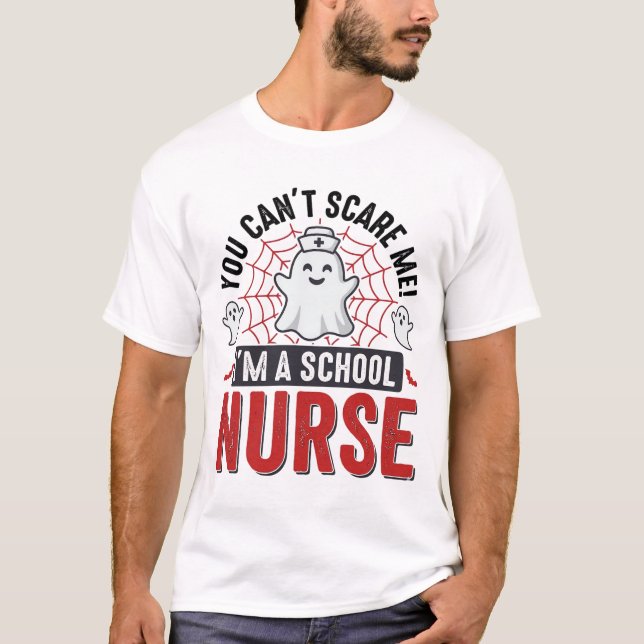Diseño de camiseta vintage de fantasma de Hallowee (Anverso)