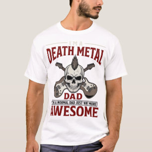 Diseño de camiseta vintage de guitarra de cráneo d