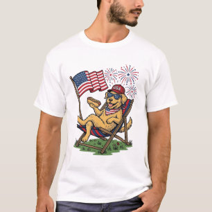 Diseño de camiseta vintage patriótico gatos USA (2