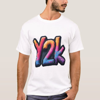 Diseño de camiseta Y2K