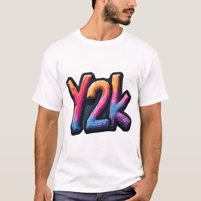 Diseño de camiseta Y2K (Anverso)