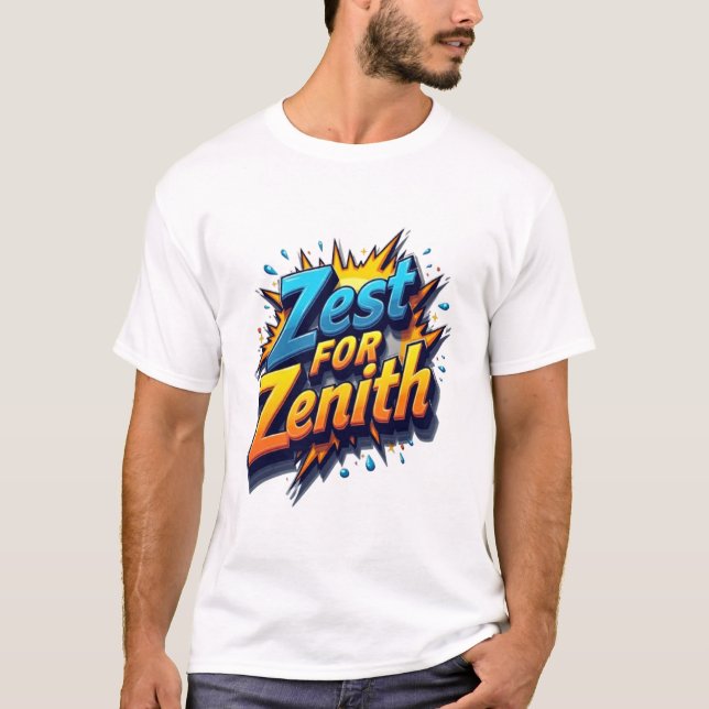Diseño de camiseta Zenith (Anverso)