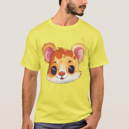 Diseño de camisetas animales para niños juguetones