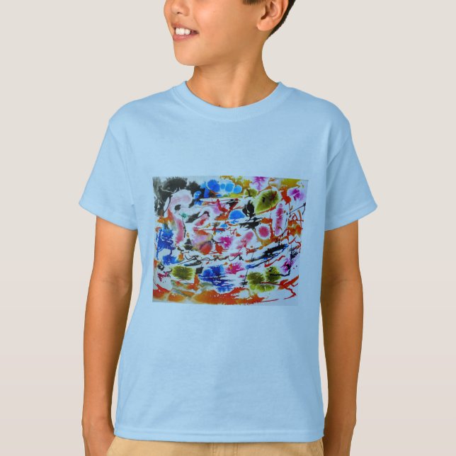 Diseño de camisetas artísticas para niños (Anverso)