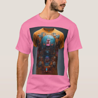 Diseño de camisetas astronautas que desafían la gr