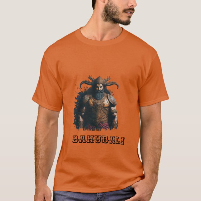 Diseño de camisetas bahubali (Anverso)