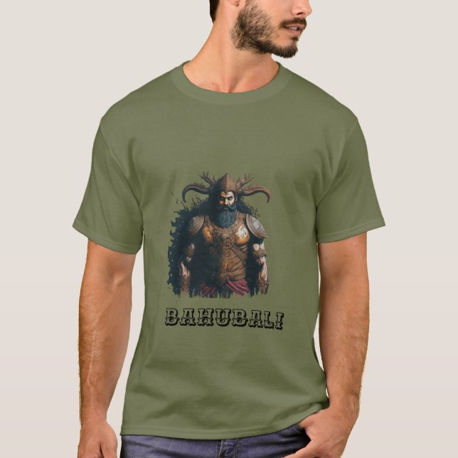 Diseño de camisetas bahubali (Anverso)