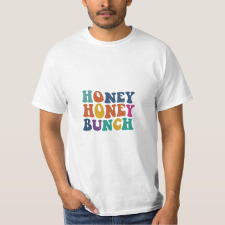 diseño de camisetas con el texto "Honey Bunch" en 