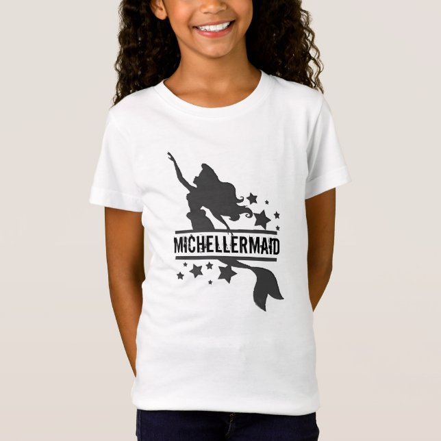 diseño de camisetas con nombre de sirena monograma (Anverso)