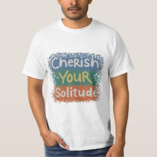 Diseño de camisetas de abrazar de soledad