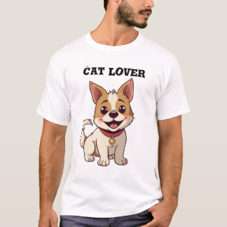 Diseño de camisetas de amante de los gatos