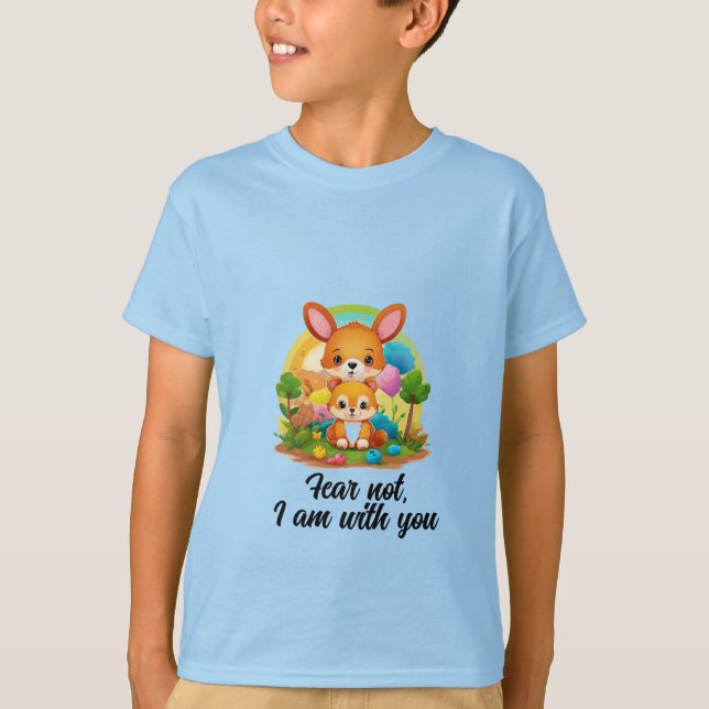 Diseño de camisetas de animales para niños jugueto (Anverso)