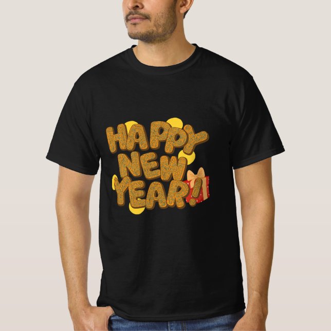 diseño de camisetas de año nuevo (Anverso)