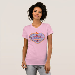 Diseño de camisetas de cumpleaños feliz