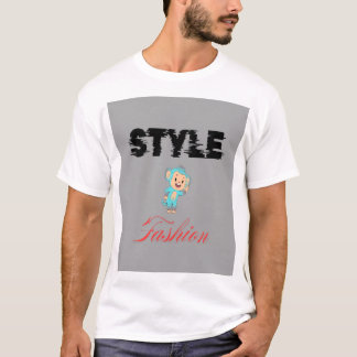 Diseño de camisetas de estilo y moda