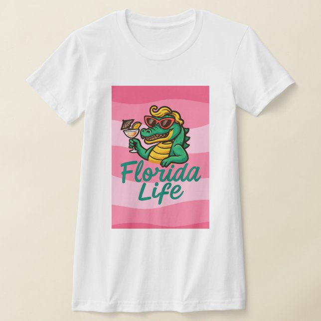Diseño de camisetas de Florida Life (Distribución)