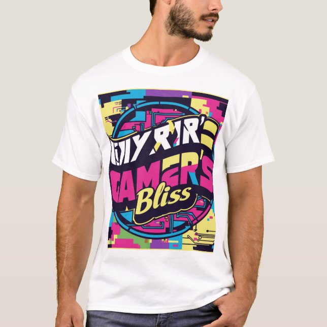 Diseño de camisetas de gamer (Zazzle) (Anverso)