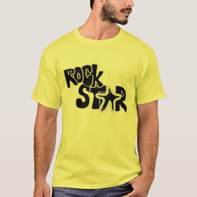 Diseño de camisetas de Guay Rock Rock n Roll (Anverso)