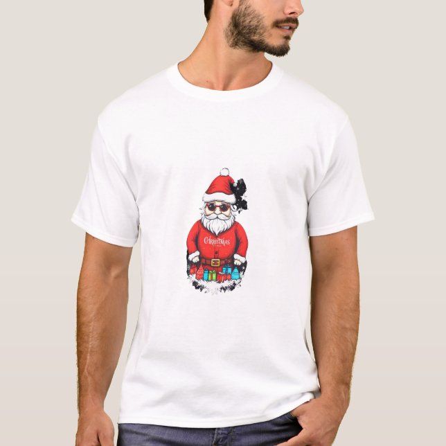 Diseño de camisetas de Guay Santa Navidades (Anverso)