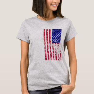 Diseño de camisetas de Guay Vintage USA Flag Ameri