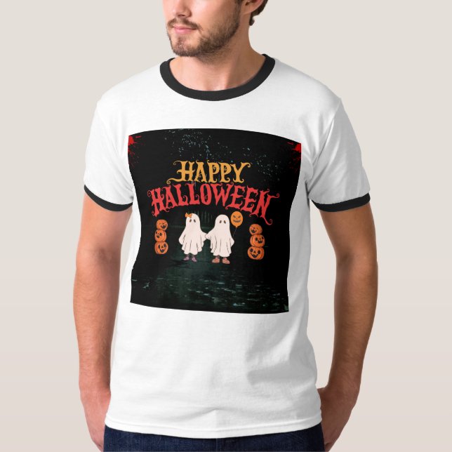 Diseño de camisetas de Halloween para todos (Anverso)