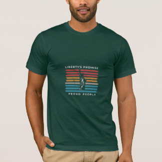 Diseño de camisetas de la Estatua de la Libertad
