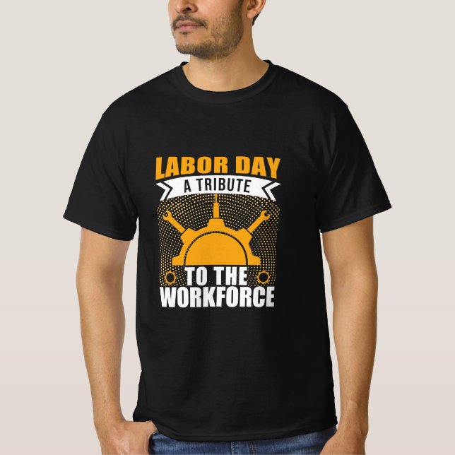 diseño de camisetas de la jornada laboral (Anverso)