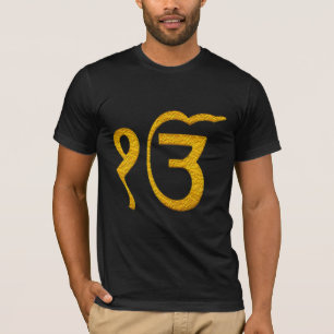 diseño de camisetas de la sagrada ek-onkar sikh h