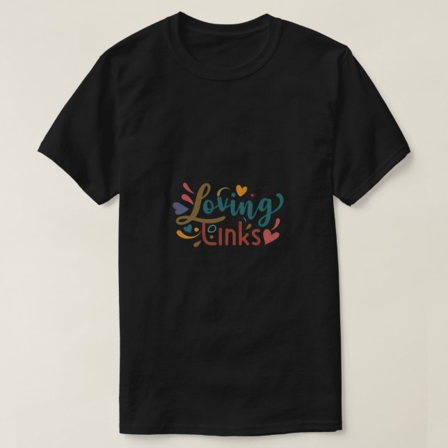 Diseño de camisetas de Living Links (Diseño del anverso)