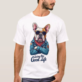 Diseño de camisetas de "Living the Good Life"