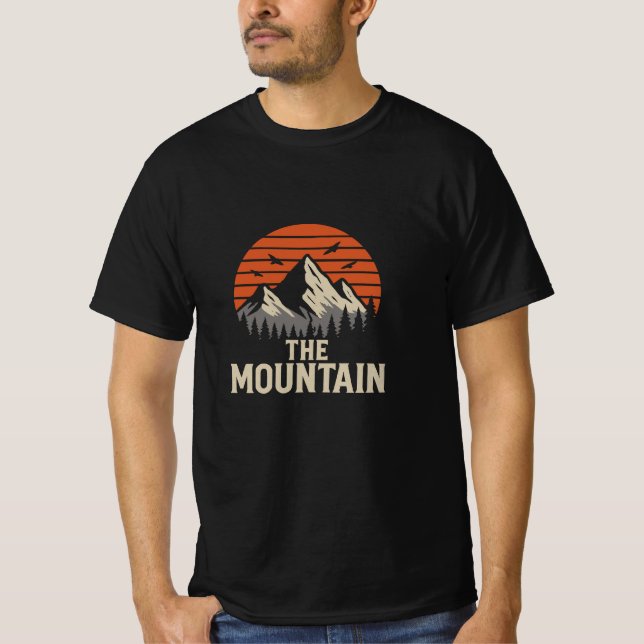 diseño de camisetas de montaña (Anverso)