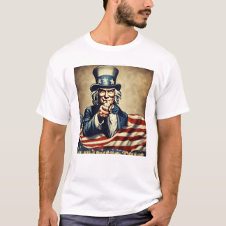 Diseño de camisetas de patriotismo de sentido comú