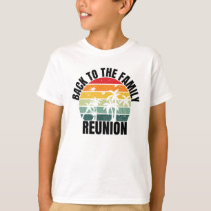 Diseño de camisetas de reunión familiar, amor fami