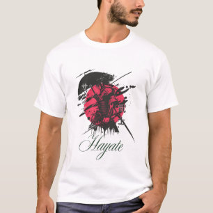 Diseño de camisetas de Samurai