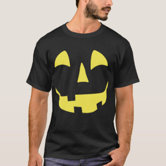 Diseño de camisetas de sonrisa de calabaza