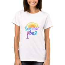 Diseño de camisetas de Summer Vibes