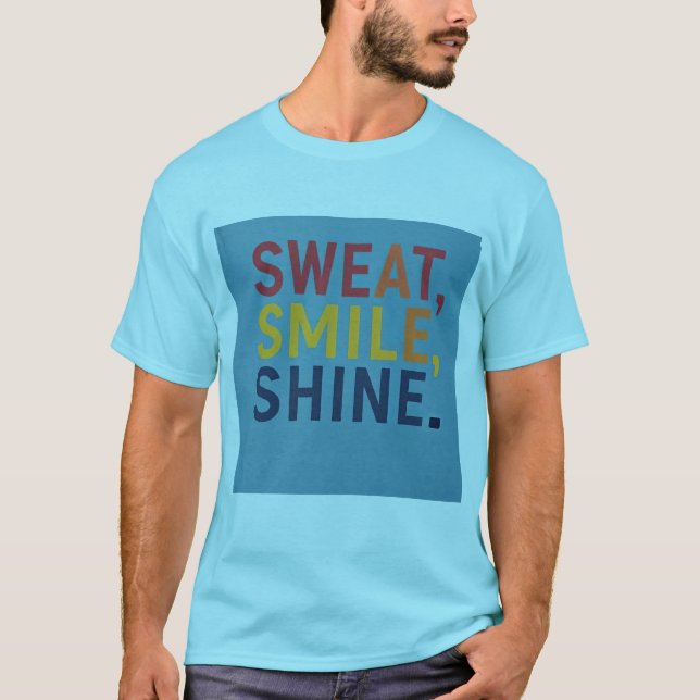 Diseño de camisetas de Sweat Smile (Anverso)