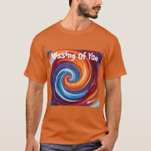 Diseño de camisetas de Swirl Art Mens