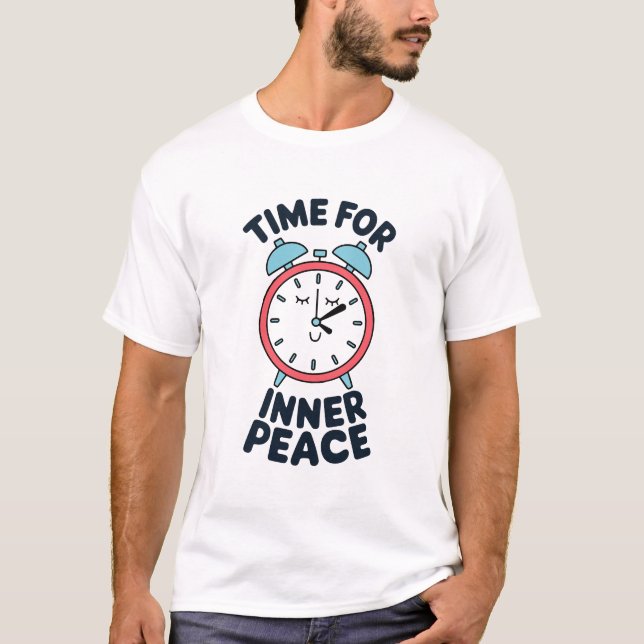 Diseño de camisetas de Time for Inner Peace (Anverso)