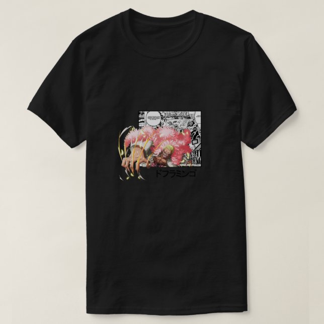 diseño de camisetas de una pieza de doflamingo (Diseño del anverso)