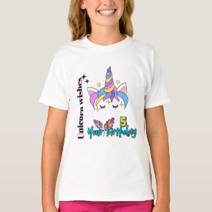Diseño de camisetas de unicornio