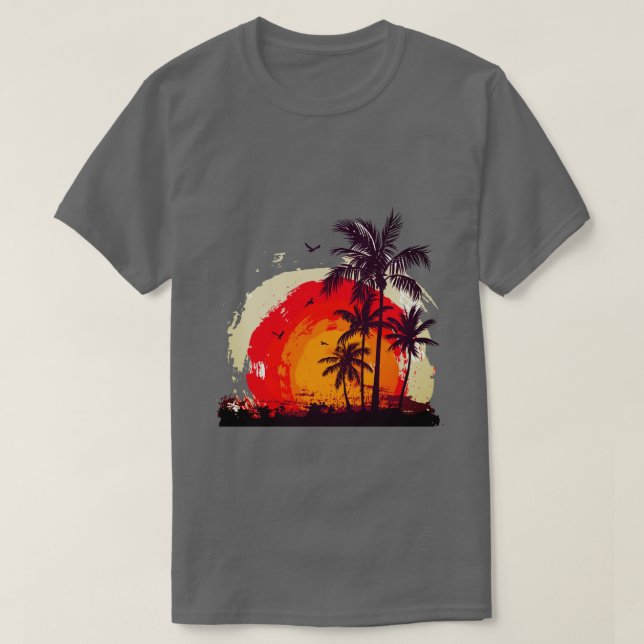 Diseño de camisetas de verano (Diseño del anverso)