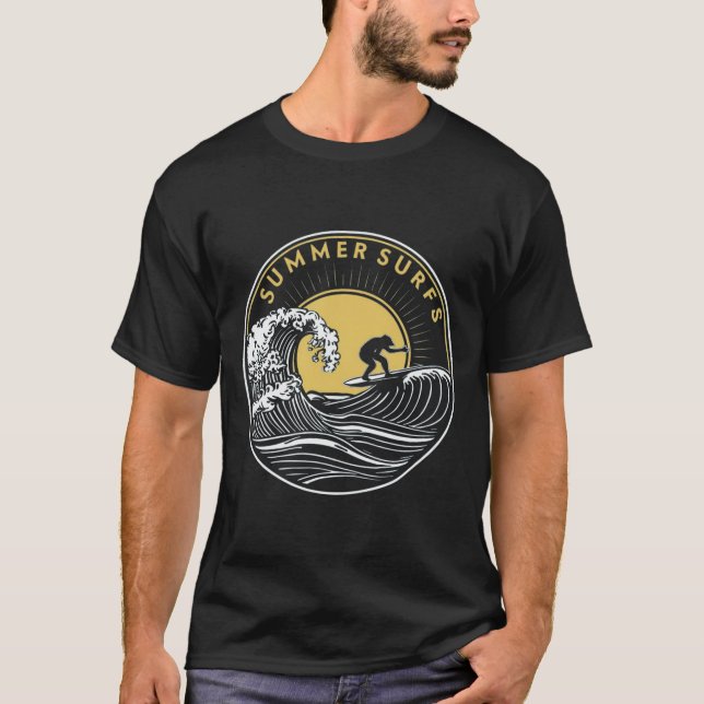 Diseño de camisetas de verano, diseño de camisetas (Anverso)