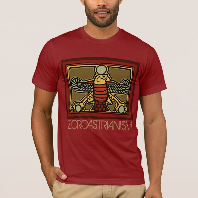 Diseño de camisetas de Zoroastrianismo de AncientA (Anverso)