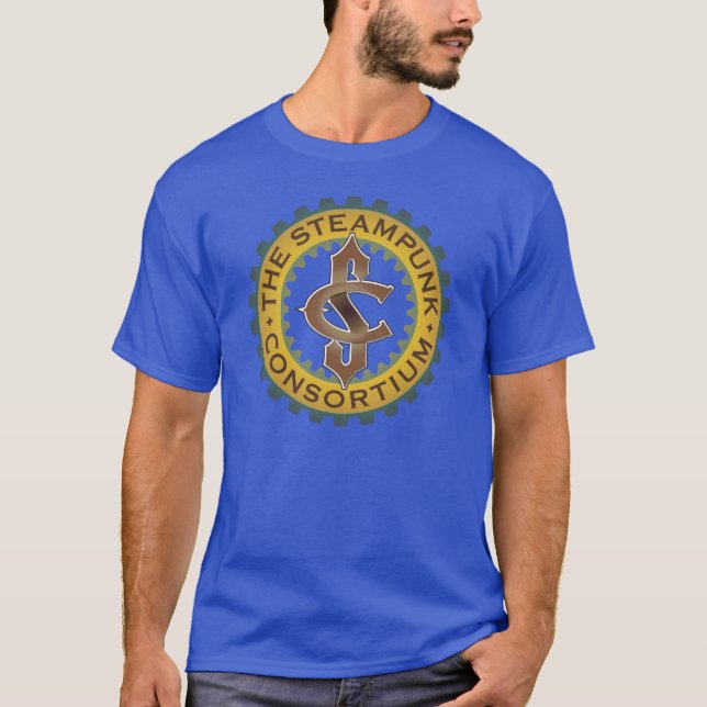 Diseño de camisetas del consorcio Steampunk #2 (Anverso)