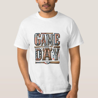 Diseño de camisetas del "DÍA DEL JUEGO"