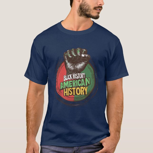 Diseño de camisetas del Mes de la Historia Negra (Anverso)